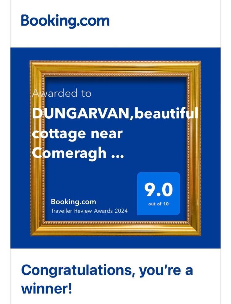 Dungarvan,Beautiful Cottage Near Comeragh Mountains Coolnasmear Eksteriør billede